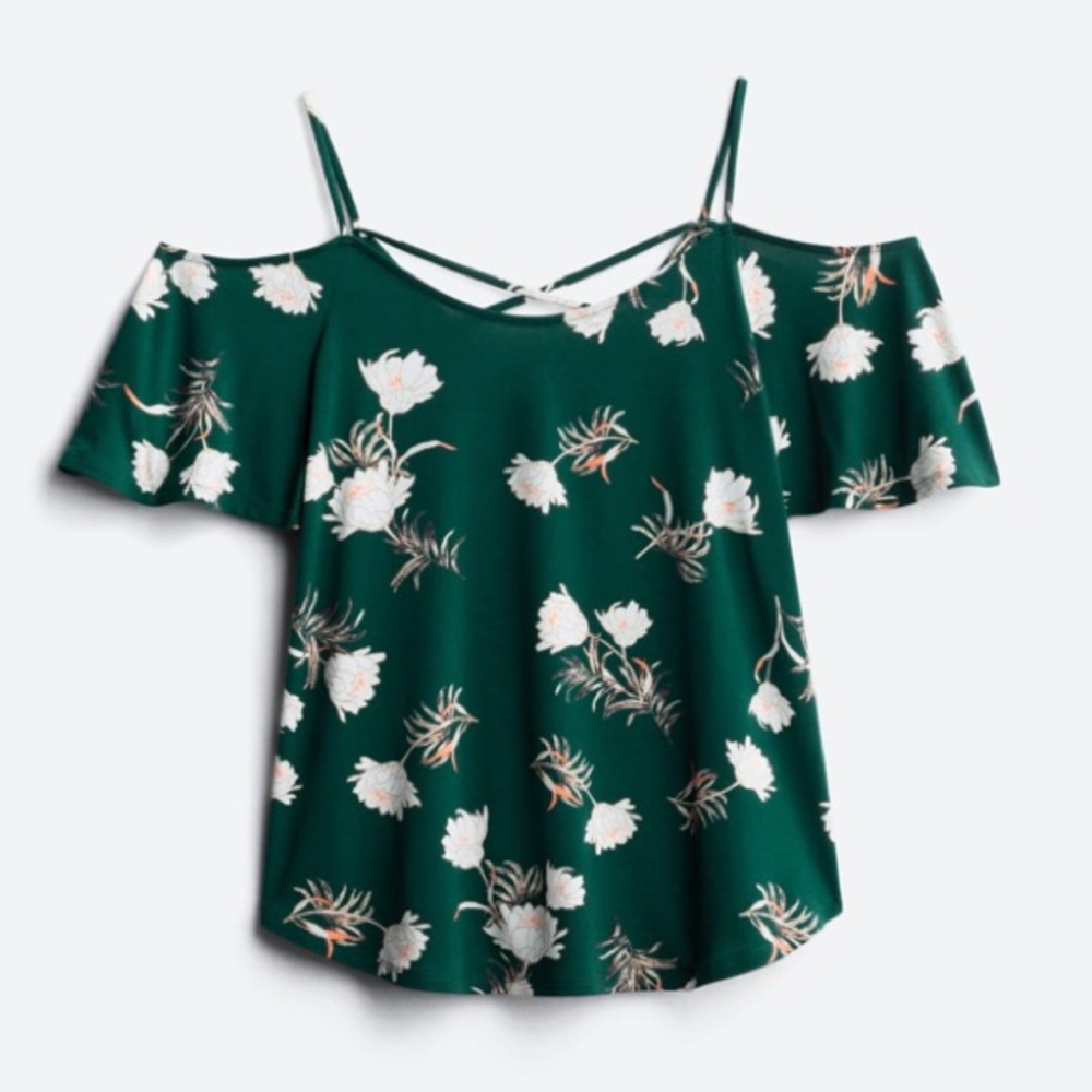 Cold shoulder top